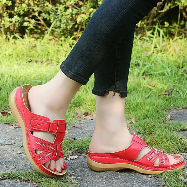 Comfy instapsandalen